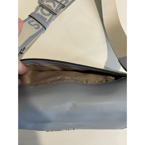 Michael Kors Jet Set Crossbody Wallet Bag – Sky Blue – NWT – Leather - Picture 11 of 11